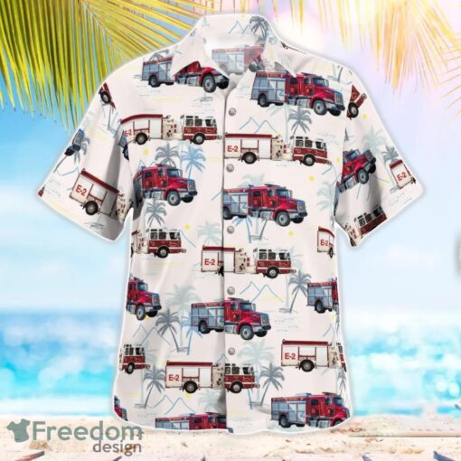 Greenville, South Carolina, Parker District Fire Department Hawaiian Shirt Men Women Beach Shirt Product Photo 3