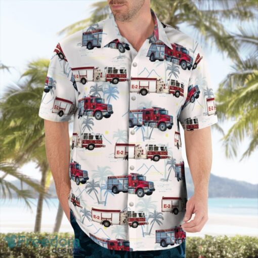 Greenville, South Carolina, Parker District Fire Department Hawaiian Shirt Men Women Beach Shirt Product Photo 4