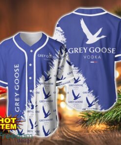 Grey Goose Logo Printed Baseball Jersey Shirt For Men And Women