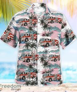 Hagerman Fire Department, NY 3D Summer Aloha Hawaiian Shirt image Hagerman Fire Department, NY 3D Summer Aloha Hawaiian Shirt Product Photo 3