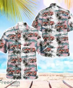 Hagerman Fire Department, NY 3D Summer Aloha Hawaiian Shirt