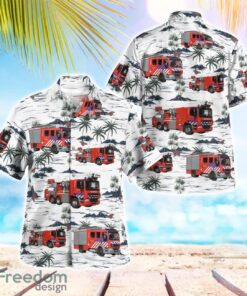 Hague, Netherlands, Brandweer Haaglanden Aloha Hawaiian Shirt