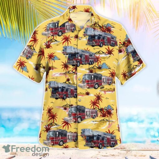 Haines City Fire Department Beach Hawaiian Shirt Summer Gift Product Photo 3