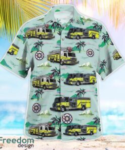 Hallandale Beach Florida Fire Rescue Beach Hawaiian Shirt Summer Gift Product Photo 2