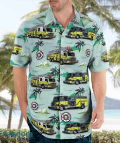 Hallandale Beach Florida Fire Rescue Beach Hawaiian Shirt Summer Gift Product Photo 3