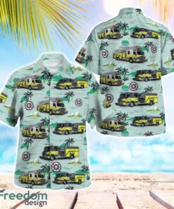 Hallandale Beach Florida Fire Rescue Beach Hawaiian Shirt Summer Gift