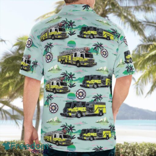 Hallandale Beach Florida Fire Rescue Beach Hawaiian Shirt Summer Gift Product Photo 4