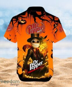 Halloween Jack Skellington Dr Pepper Est 1885 Logoe Design Full Over Print Hawaiian Shirt