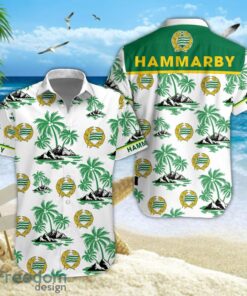 Hammarby Fotboll Hawaii Shirt And Shorts For Men And Women