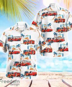 Hampden Township Volunteer FD 3D Summer Aloha Hawaiian Shirt