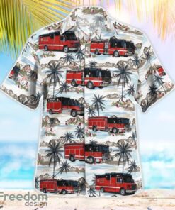 Hanover Park Fire Department Beach Hawaiian Shirt Summer Gift image Hanover Park Fire Department Beach Hawaiian Shirt Summer Gift Product Photo 3