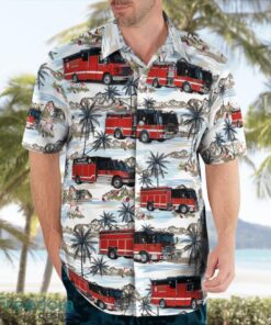 Hanover Park Fire Department Beach Hawaiian Shirt Summer Gift image Hanover Park Fire Department Beach Hawaiian Shirt Summer Gift Product Photo 4