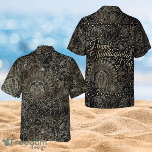 Happy Thanksgiving Day Thanksgiving Gifts Full Over Print Hawaiian Shirt Product Photo 1