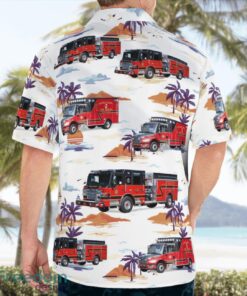 Hardee County Florida Fire Department 3D Hawaiian Shirt Product Photo 2