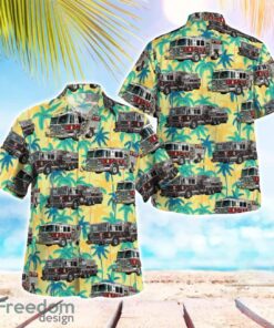 Harrison, New York, Harrison Fire Department Hawaiian Shirt Summer Beach Shirt