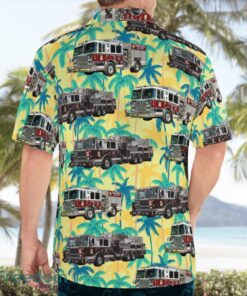 Harrison, New York, Harrison Fire Department Hawaiian Shirt Summer Beach Shirt Product Photo 4