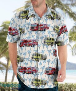 Hartsdale Fire Department, New York Hawaiian Shirt Beach Summer Shirt Product Photo 2