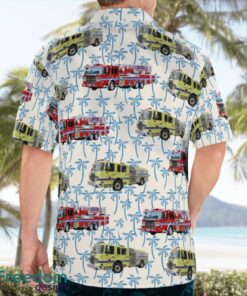 Hartsdale Fire Department, New York Hawaiian Shirt Beach Summer Shirt Product Photo 3