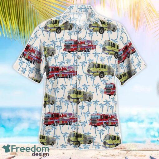 Hartsdale Fire Department, New York Hawaiian Shirt Beach Summer Shirt Product Photo 1