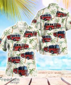 Hartwell, Georgia, City Of Hartwell Fire Department Beach Hawaiian Shirt