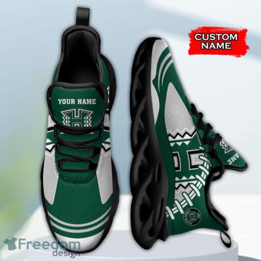 Hawaii Rainbow Warriors NCAA Max Soul Shoes Big Logo And Custom Name Sneakers For Men Women Product Photo 3