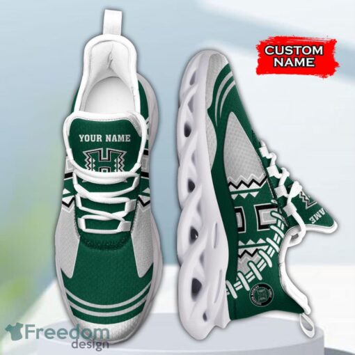 Hawaii Rainbow Warriors NCAA Max Soul Shoes Big Logo And Custom Name Sneakers For Men Women Product Photo 4