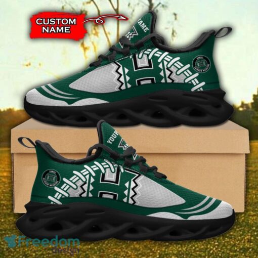 Hawaii Rainbow Warriors NCAA Max Soul Shoes Big Logo And Custom Name Sneakers For Men Women Product Photo 1