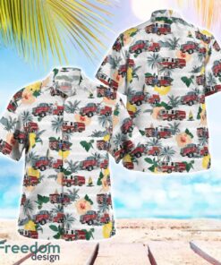 Hedgesville, Berkeley County, Hedgesville Volunteer Fire Company Hawaiian Shirt Summer Beach Gift