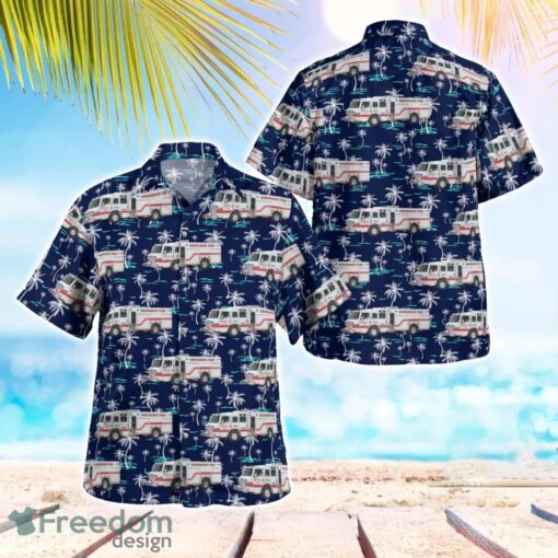 Henderson Fire Department, Nevada Paramedic Engine Hawaiian Shirt Beach Summer Shirt Product Photo 1