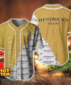 Hendrick’s Gin Logo Printed Baseball Jersey Shirt For Men And Women