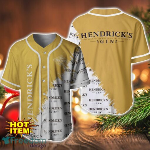 Hendrick's Gin Logo Printed Baseball Jersey Shirt For Men And Women Product Photo 1