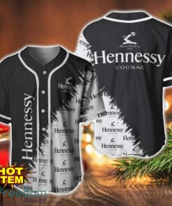 Hennessy Logo Printed Baseball Jersey Shirt For Men And Women