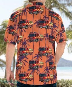 Hertfordshire Fire and Rescue Service Summer Hawaiian Shirt Product Photo 2