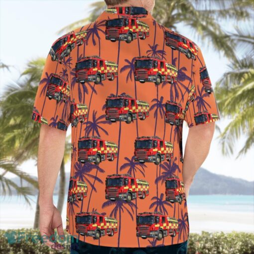 Hertfordshire Fire and Rescue Service Summer Hawaiian Shirt Product Photo 2