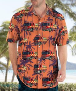 Hertfordshire Fire and Rescue Service Summer Hawaiian Shirt Product Photo 4