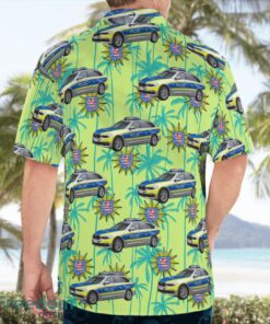 Hessen State Police Hessische Polizei Summer Hawaiian Shirt Product Photo 2