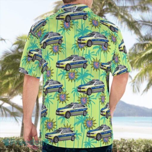 Hessen State Police Hessische Polizei Summer Hawaiian Shirt Product Photo 2