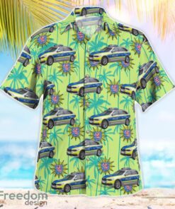 Hessen State Police Hessische Polizei Summer Hawaiian Shirt Product Photo 3