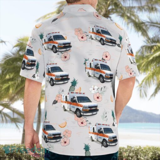 Highlands County EMS 3D Hawaiian Shirt Product Photo 4