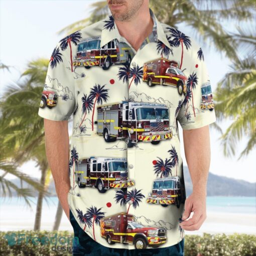 Highlands County Fire Rescue Beach Hawaiian Shirt Summer Gift Product Photo 3