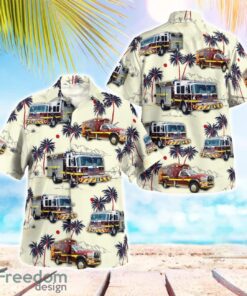 Highlands County Fire Rescue Beach Hawaiian Shirt Summer Gift