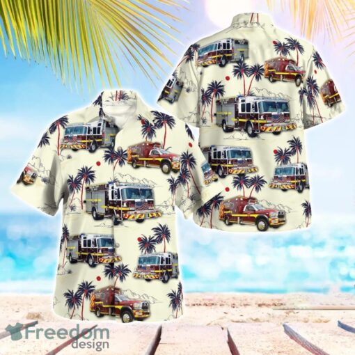 Highlands County Fire Rescue Beach Hawaiian Shirt Summer Gift Product Photo 1