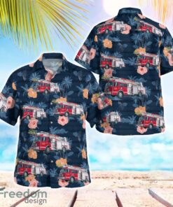 Highlands Fire Department, North Carolina 3D Hawaiian Shirt