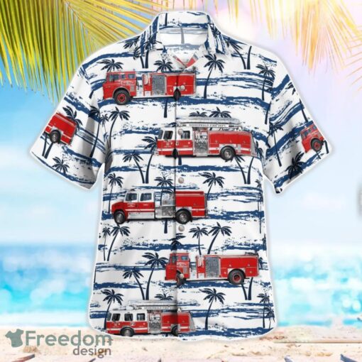 Hohenwald, Tennessee, Hohenwald Fire Department Hawaiian Shirt Men Women Beach Shirt Product Photo 3