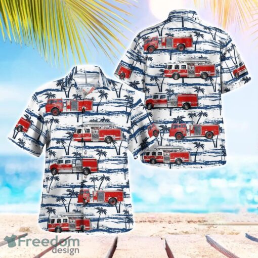 Hohenwald, Tennessee, Hohenwald Fire Department Hawaiian Shirt Men Women Beach Shirt Product Photo 1