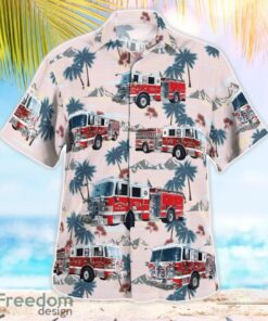 Hollywood Volunteer Fire Department 3D Hawaiian Shirt Product Photo 2