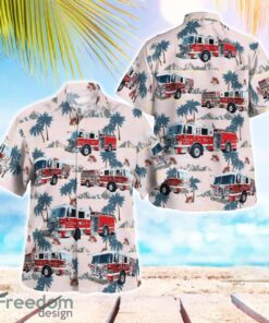 Hollywood Volunteer Fire Department 3D Hawaiian Shirt