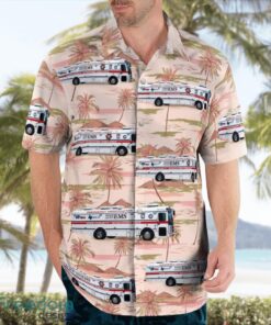 Hopkins County EMS AMBUS 3D Hawaiian Shirt Product Photo 3