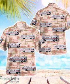 Hopkins County EMS AMBUS 3D Hawaiian Shirt Product Photo 1