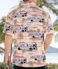 Hopkins County EMS AMBUS 3D Hawaiian Shirt Product Photo 4